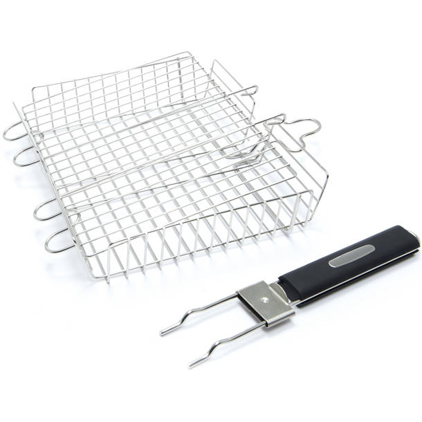Broil King Stainless Steel Dishwasher Safe Grill Basket Wayfair